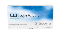 Lens 55 Silicone Multifocal 3 pk Servilens